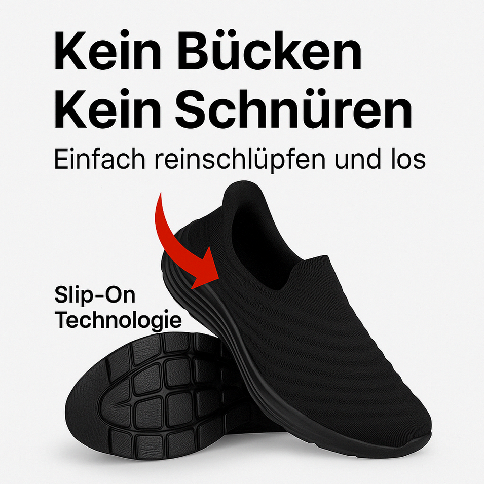 Orthoflex Relief Slip-On – Ergonomischer Komfort ohne Bücken (Unisex)